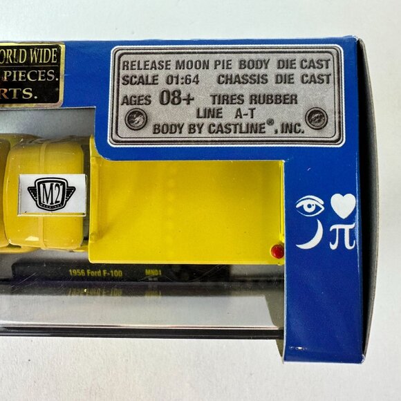 1956 Ford F-100 MoonPie Diecast Model Truck 1:64 Scale By M2 Machines - Picture 4 of 6